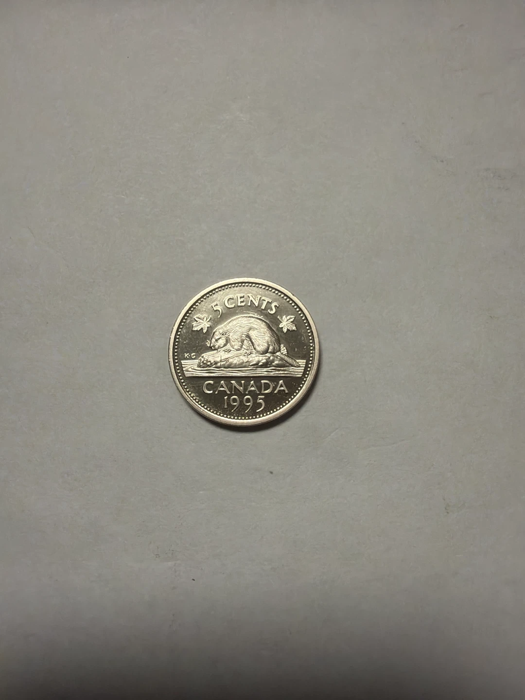 Collection of 4 Canadian 5 Cent Coins - photo 3