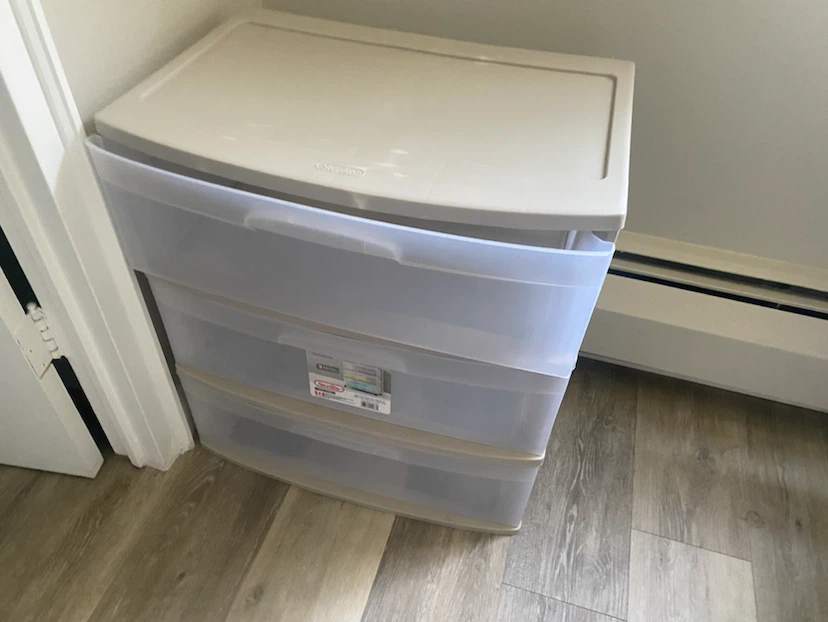 Sterilite 3-Drawer Storage Unit