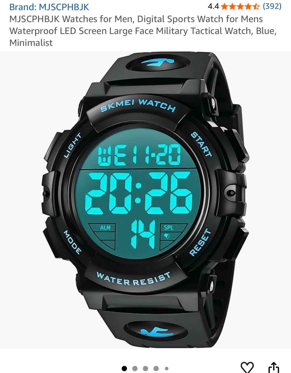 SKMEI Digital Sports Watch for Men