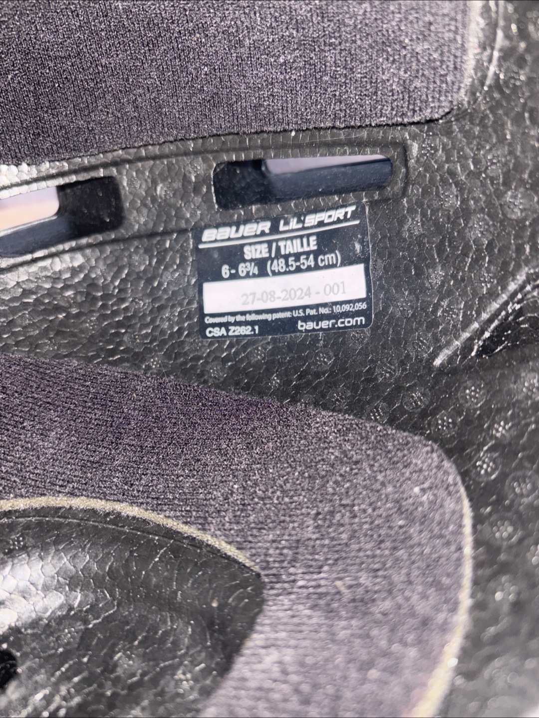 Bauer Lil' Sport Hockey Helmet with Cage - photo 2