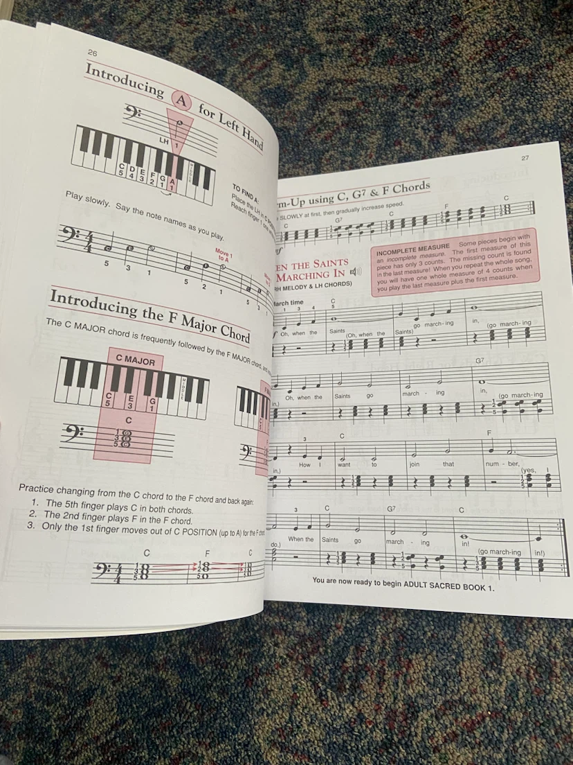 Alfred's Basic Adult Piano Course Level One Lesson Book with CD - photo 4