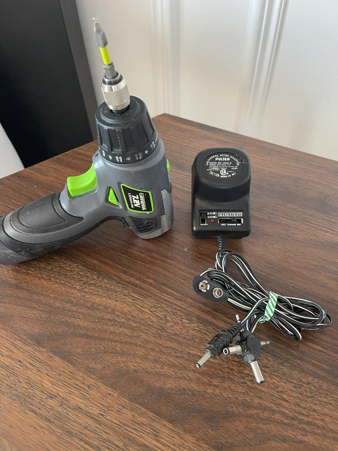 Genesis 7.2V Lithium-Ion Cordless Drill with Charger