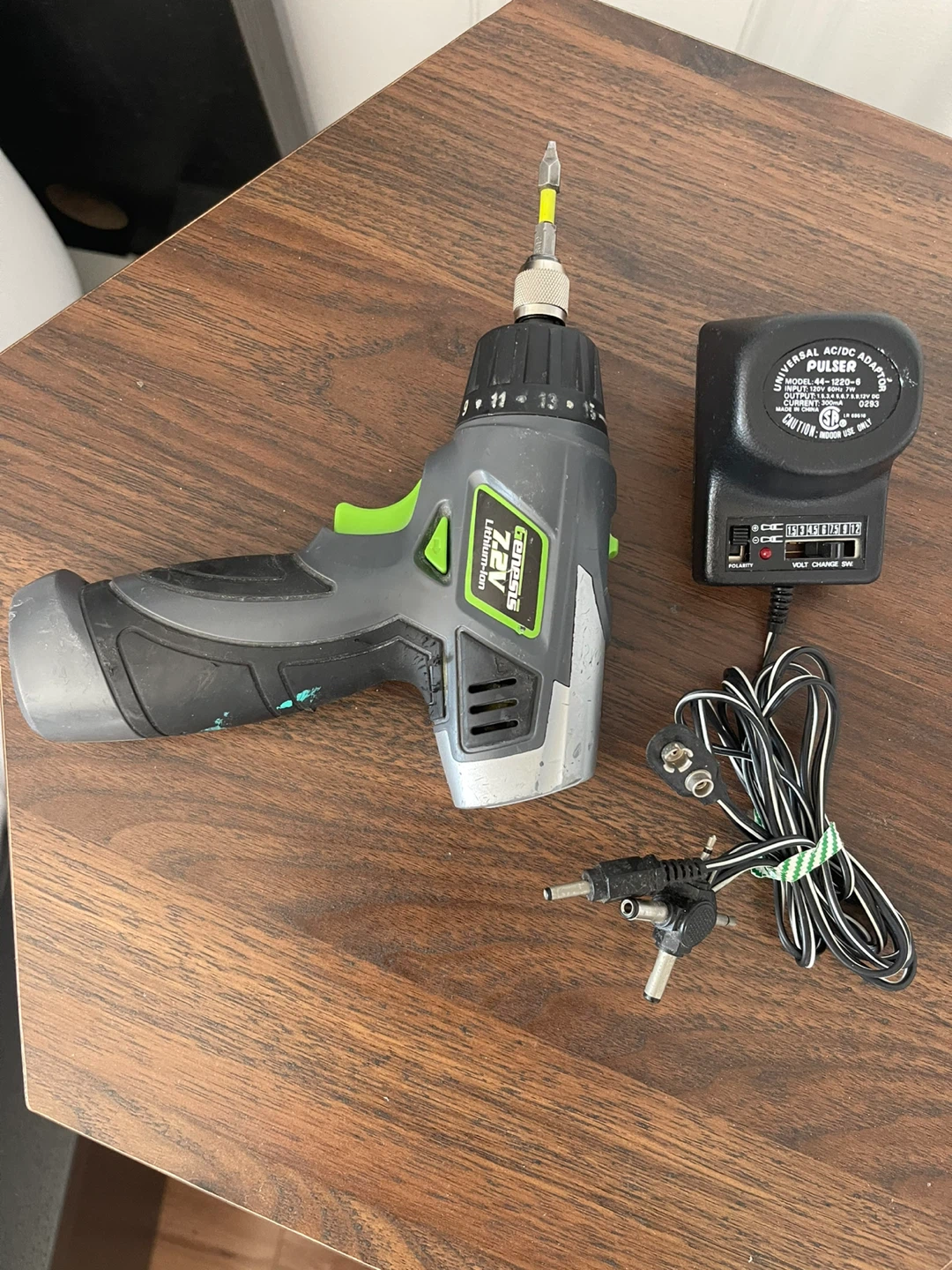 Genesis 7.2V Lithium-Ion Cordless Drill with Charger - photo 4