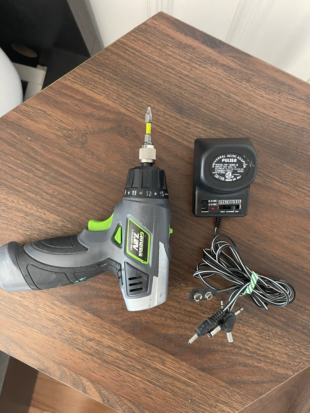 Genesis 7.2V Lithium-Ion Cordless Drill with Charger - photo 2