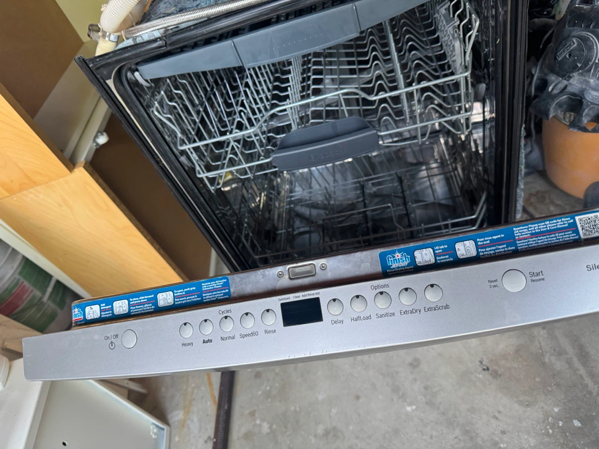 Bosch Stainless Steel Dishwasher - photo 2