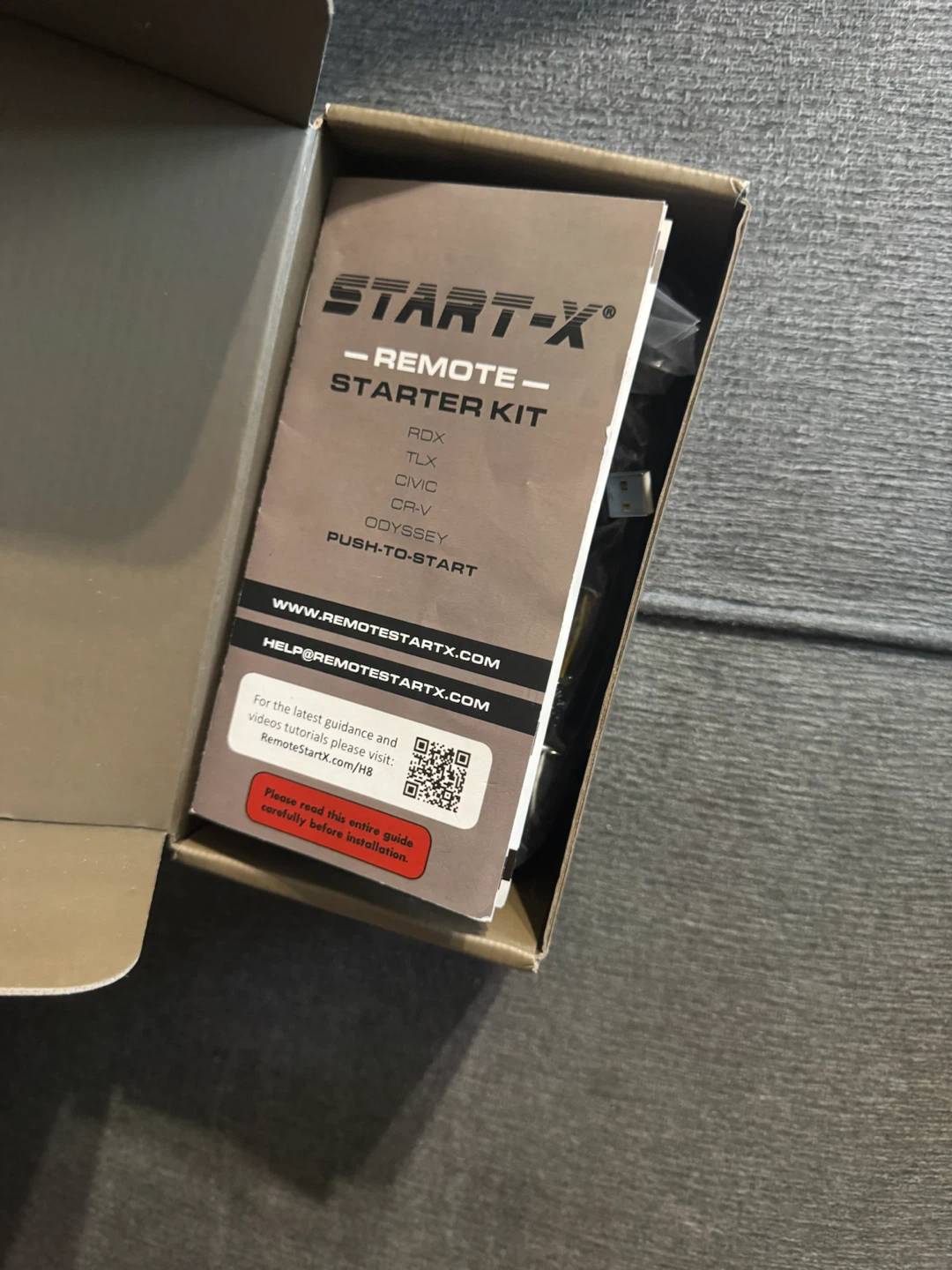 START-X Remote Starter Kit for Select Honda/Acura - photo 2