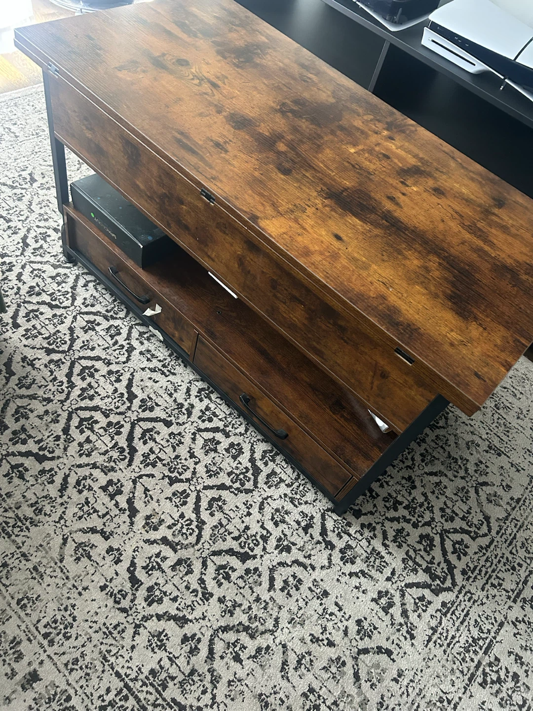 Lift Top Coffee Table with Storage