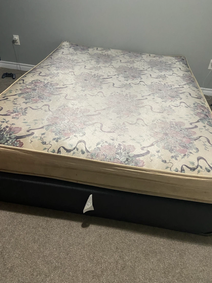 Mattress with Boxspring