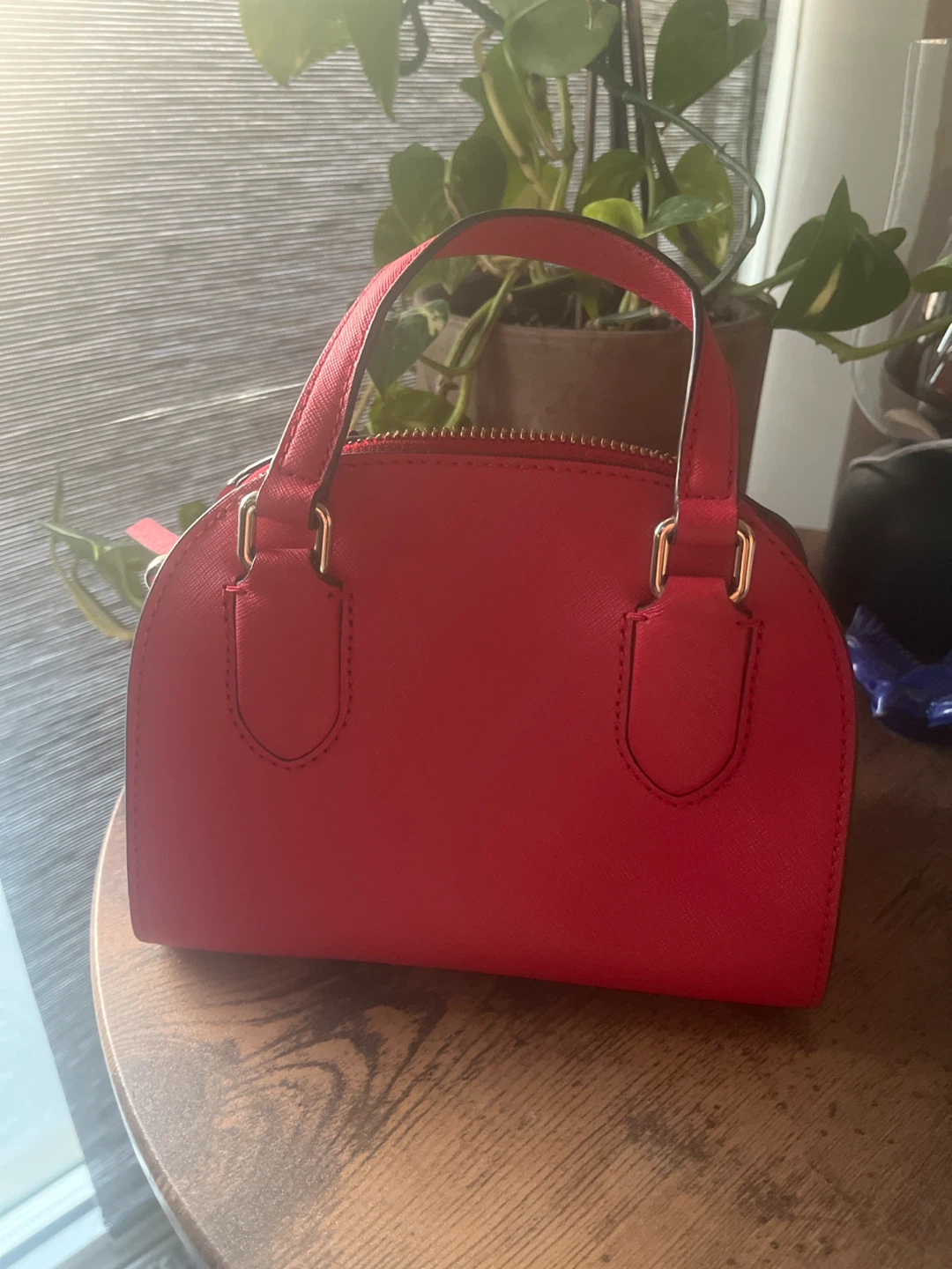 Kate Spade Red Dome Satchel Handbag - photo 2