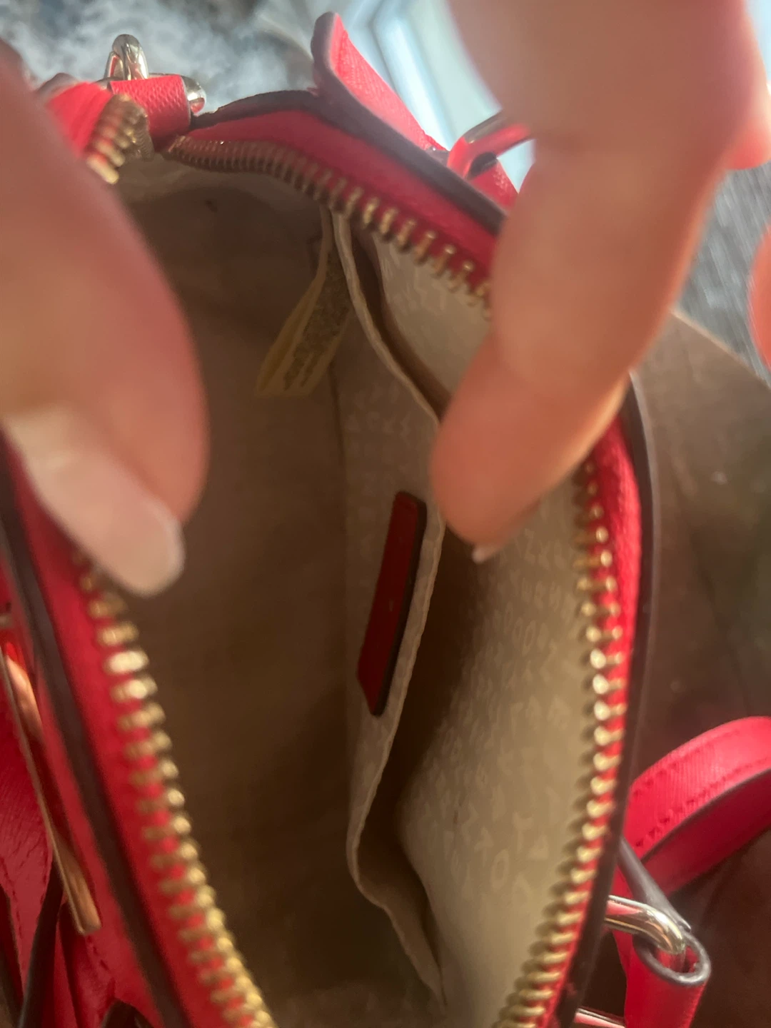 Kate Spade Red Dome Satchel Handbag - photo 5