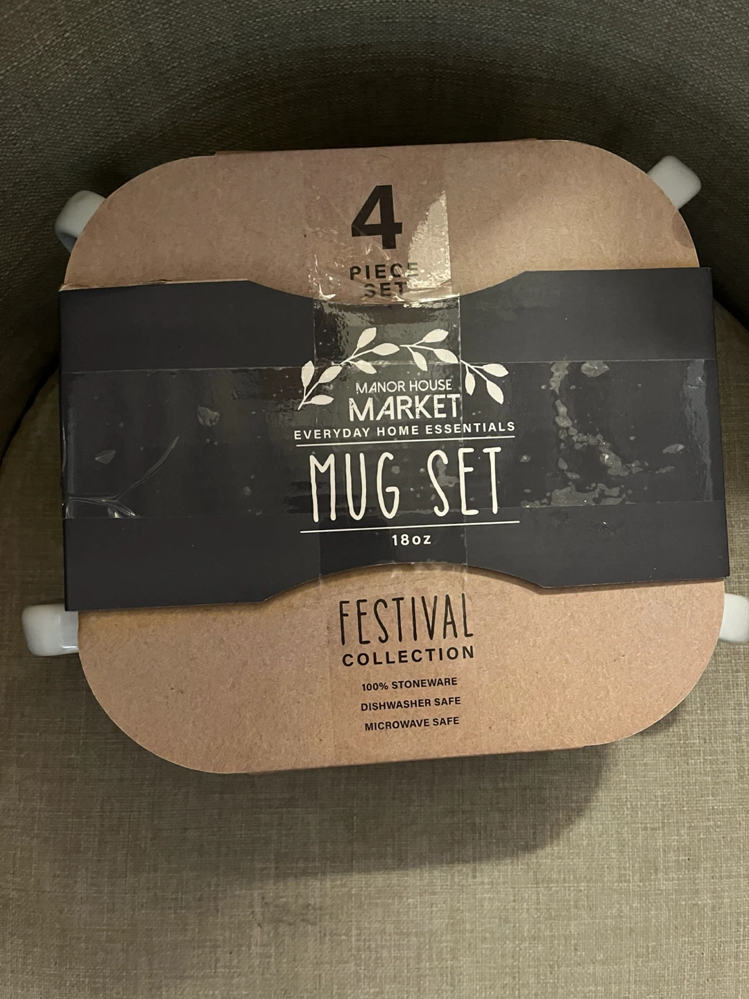 (New) Manor House Market Festival Collection Mug Set - 4 Piece - photo 4