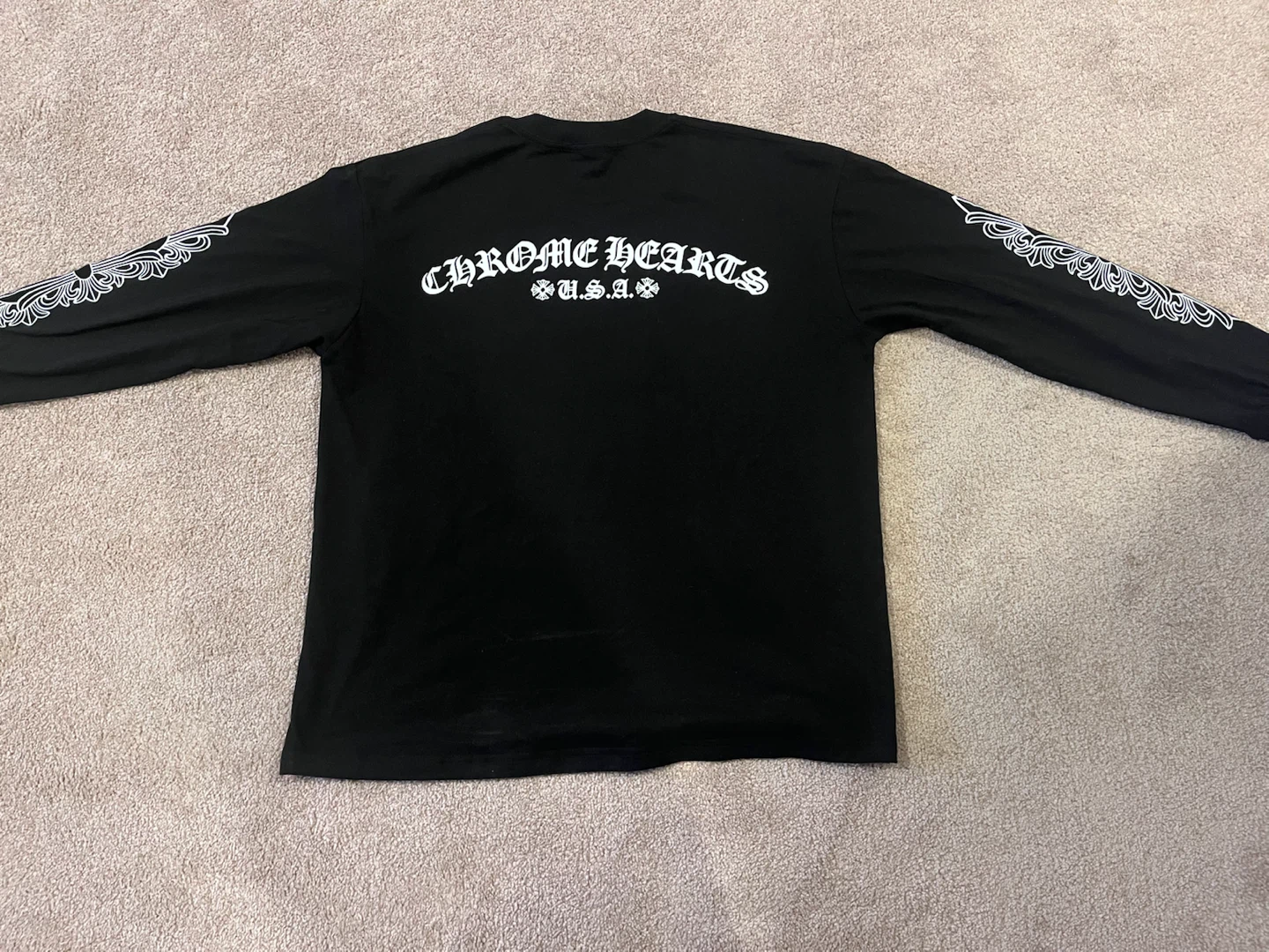 Chrome Hearts Long Sleeve T-Shirt XL Black - photo 2