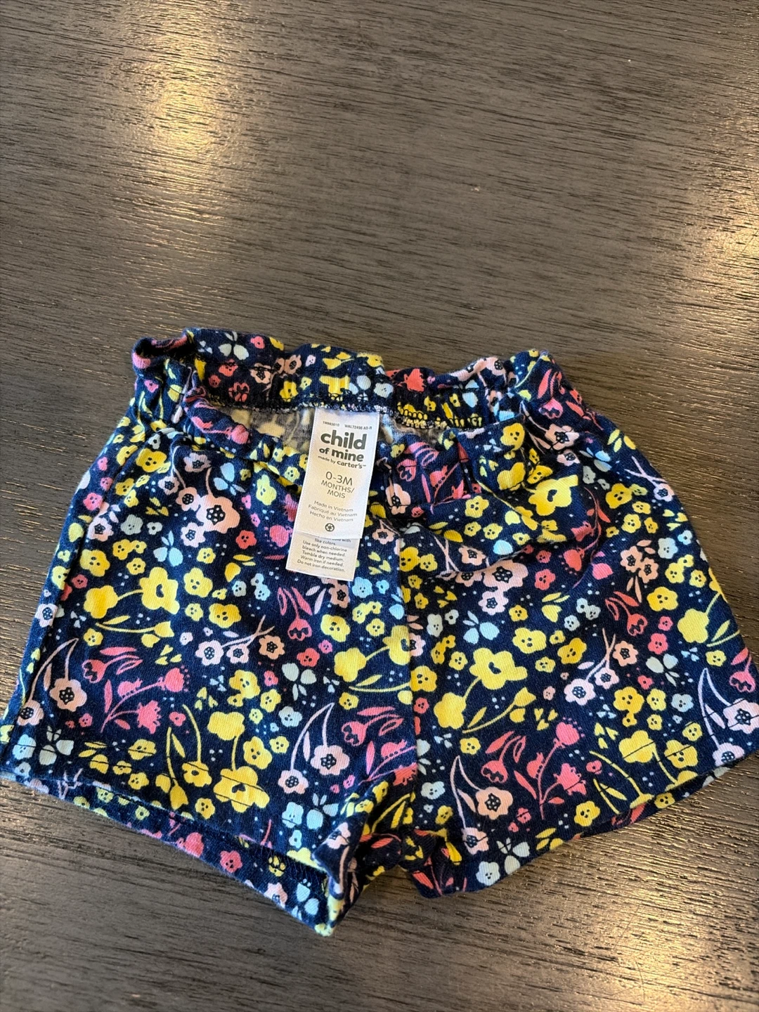 Child of Mine by Carter's Baby Girls Floral Shorts 0-3M