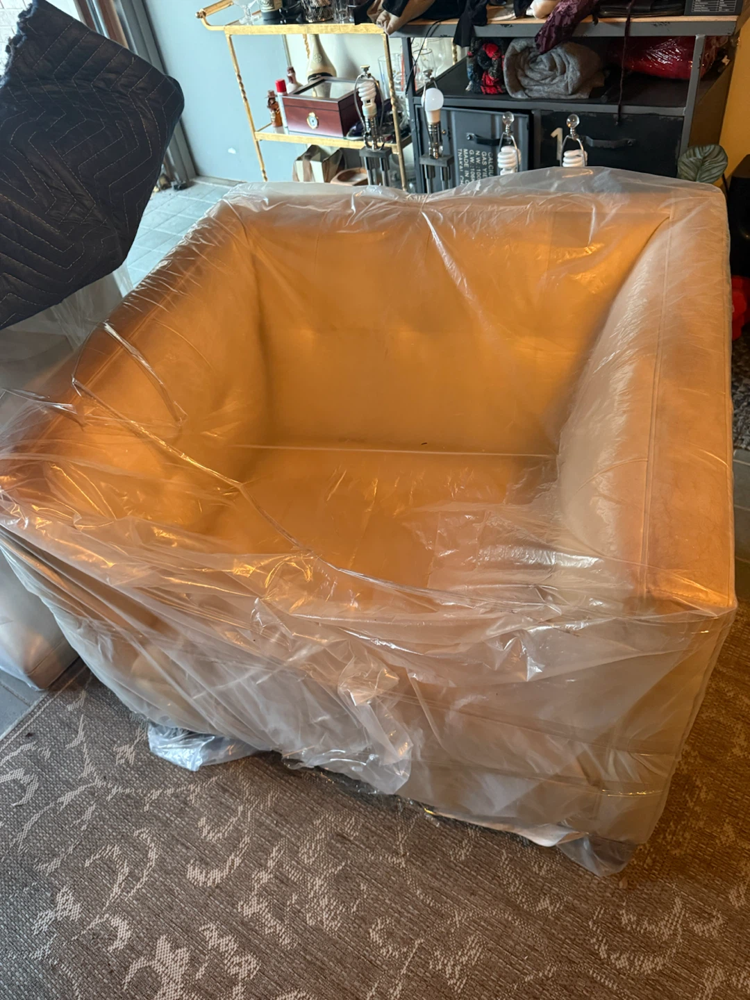 Tan Armchair - photo 2