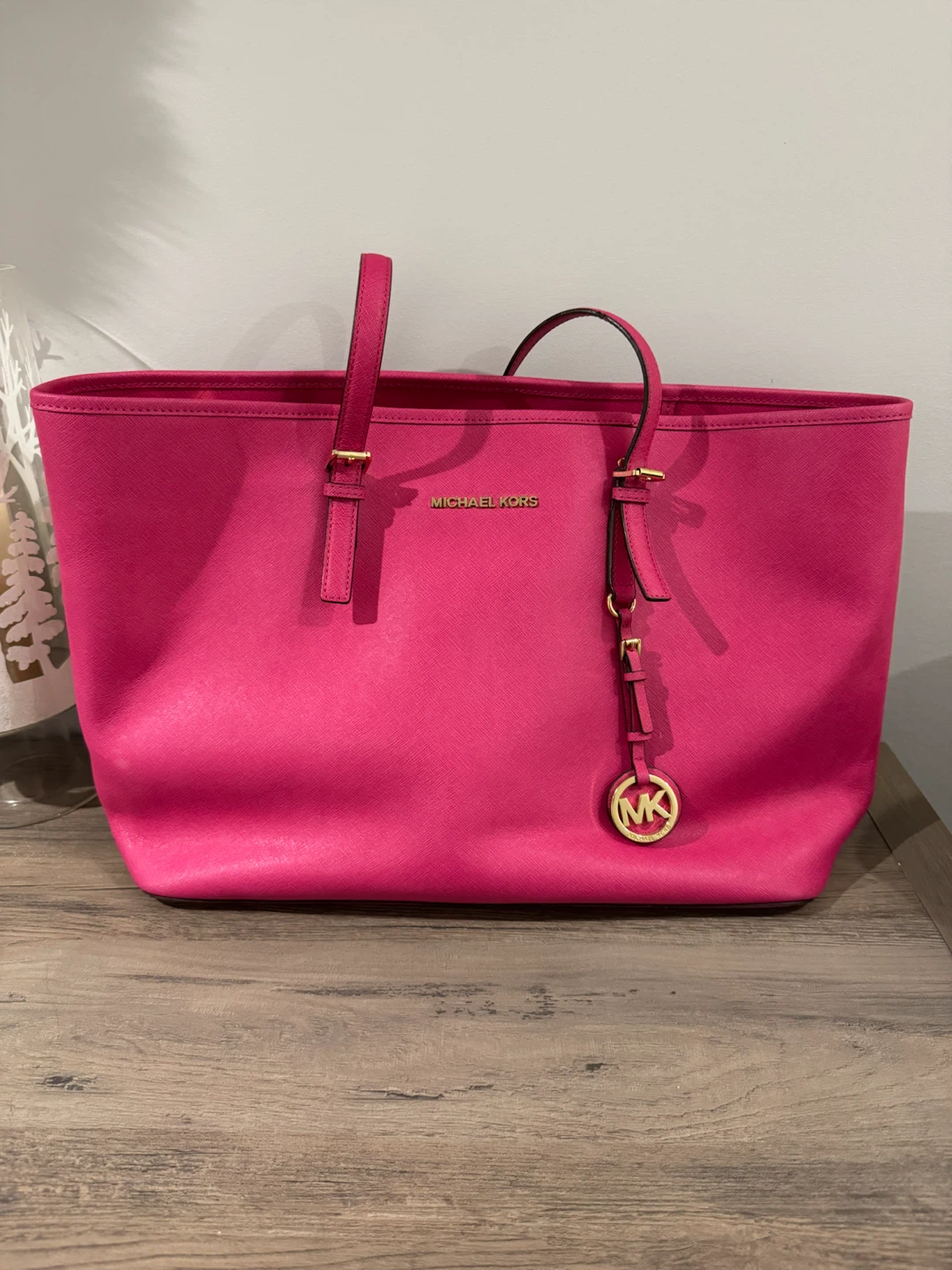 Michael Kors Pink Tote Bag