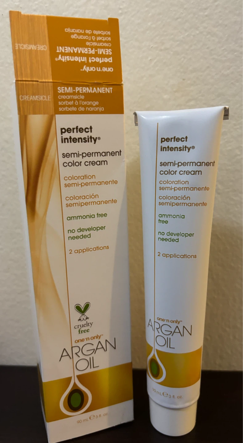 NEW-Argan Oil Semi-Permanent Hair Color Cream