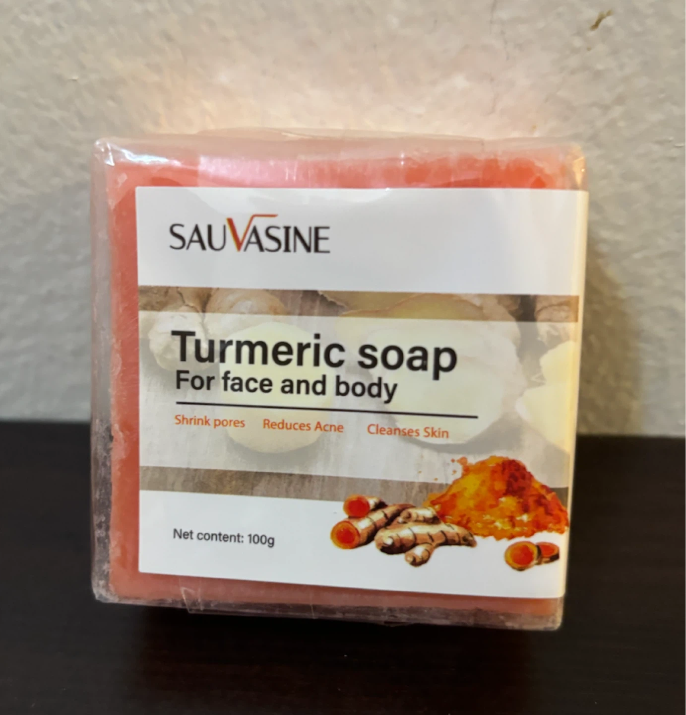NEW-Sauvasine Turmeric Soap - 100g