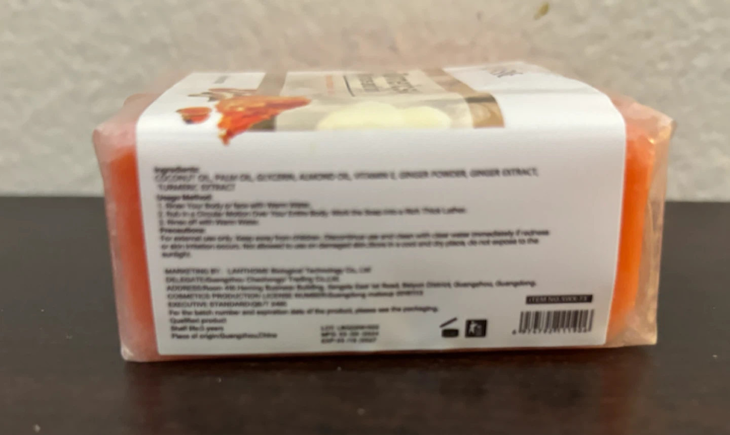 NEW-Sauvasine Turmeric Soap - 100g - photo 2