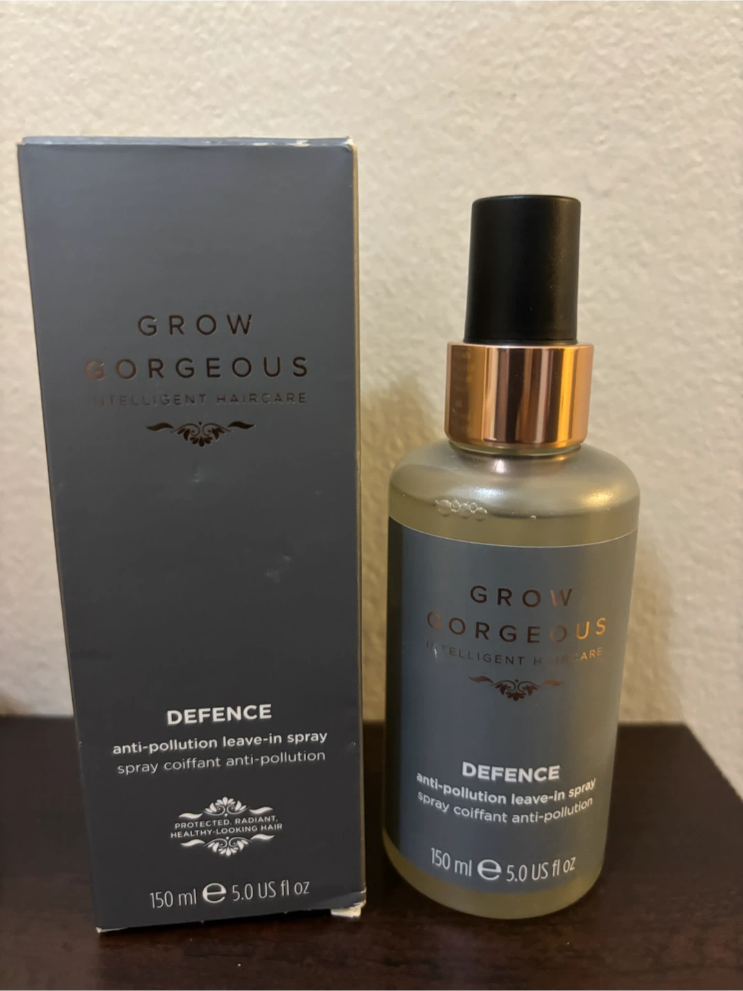 NEW-Grow Gorgeous Defence Anti-Pollution Leave-In Spray 150ml