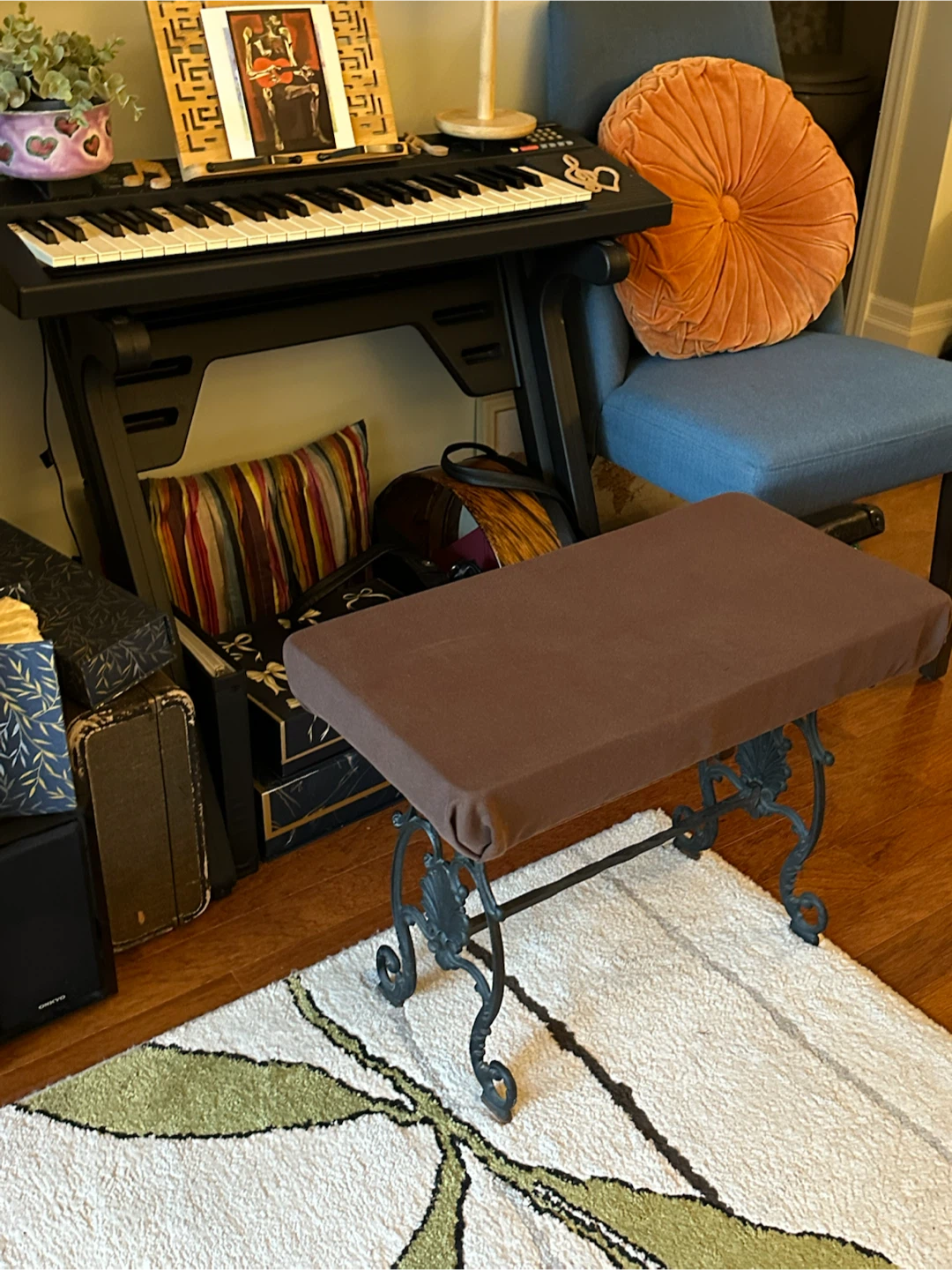 Cast Iron Piano Bench / Seat