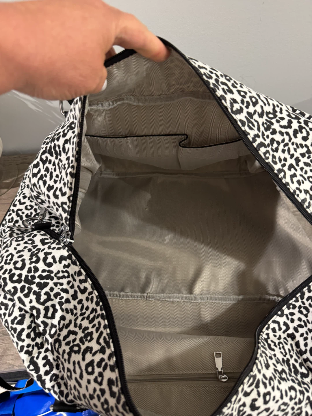 Leopard Print Duffle Bag - photo 3