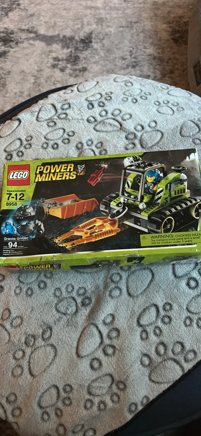 LEGO Power Miners 8958 Granite Grinder Building Toy