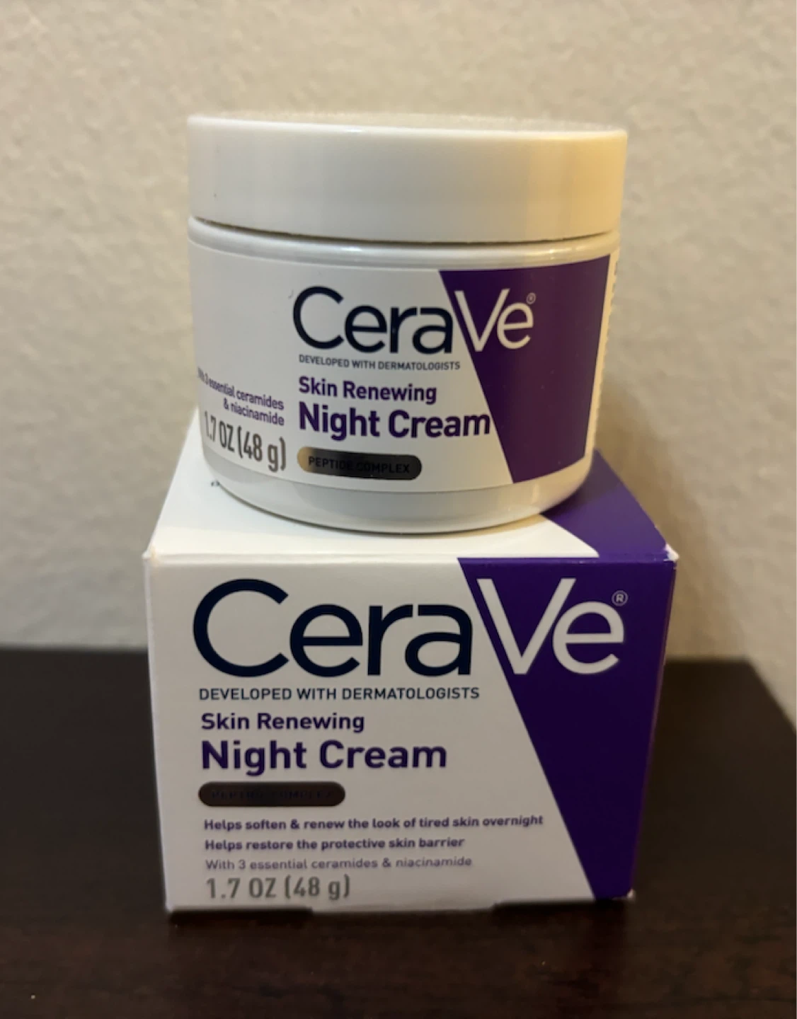 NEW-CeraVe Skin Renewing Night Cream 1.7 oz