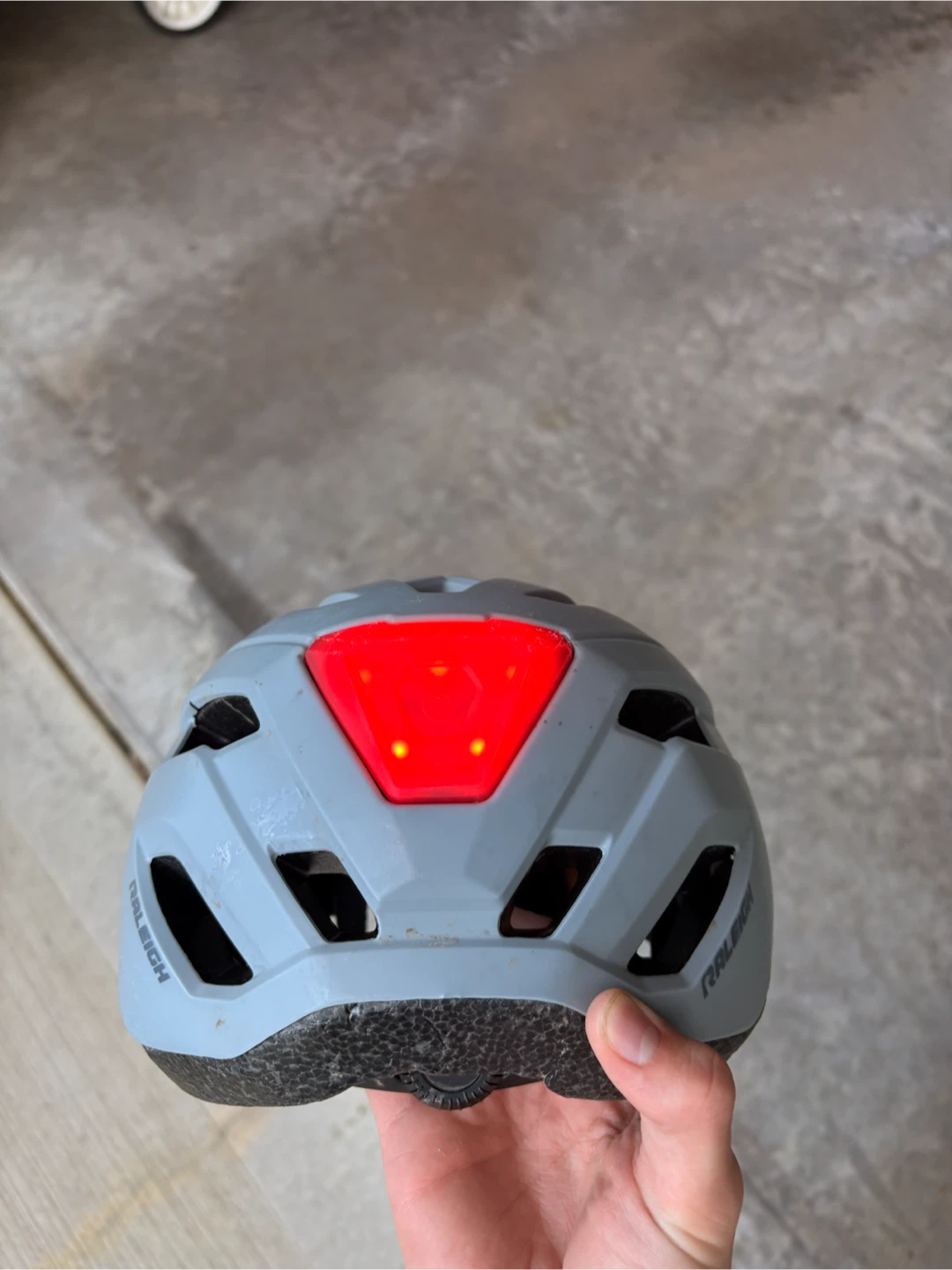 Raleigh Youth Bike Helmet with LED Light - photo 4
