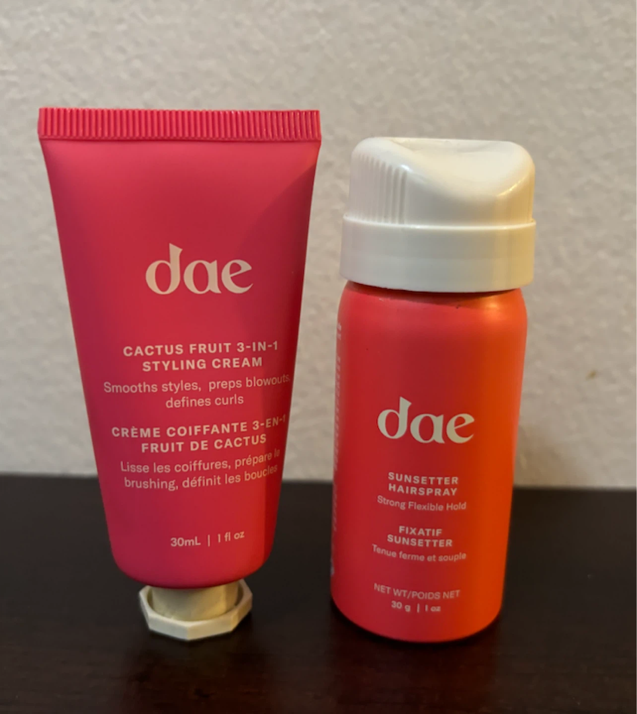 NEW-Dae Cactus Fruit Styling Cream & Sunsetter Hairspray Set