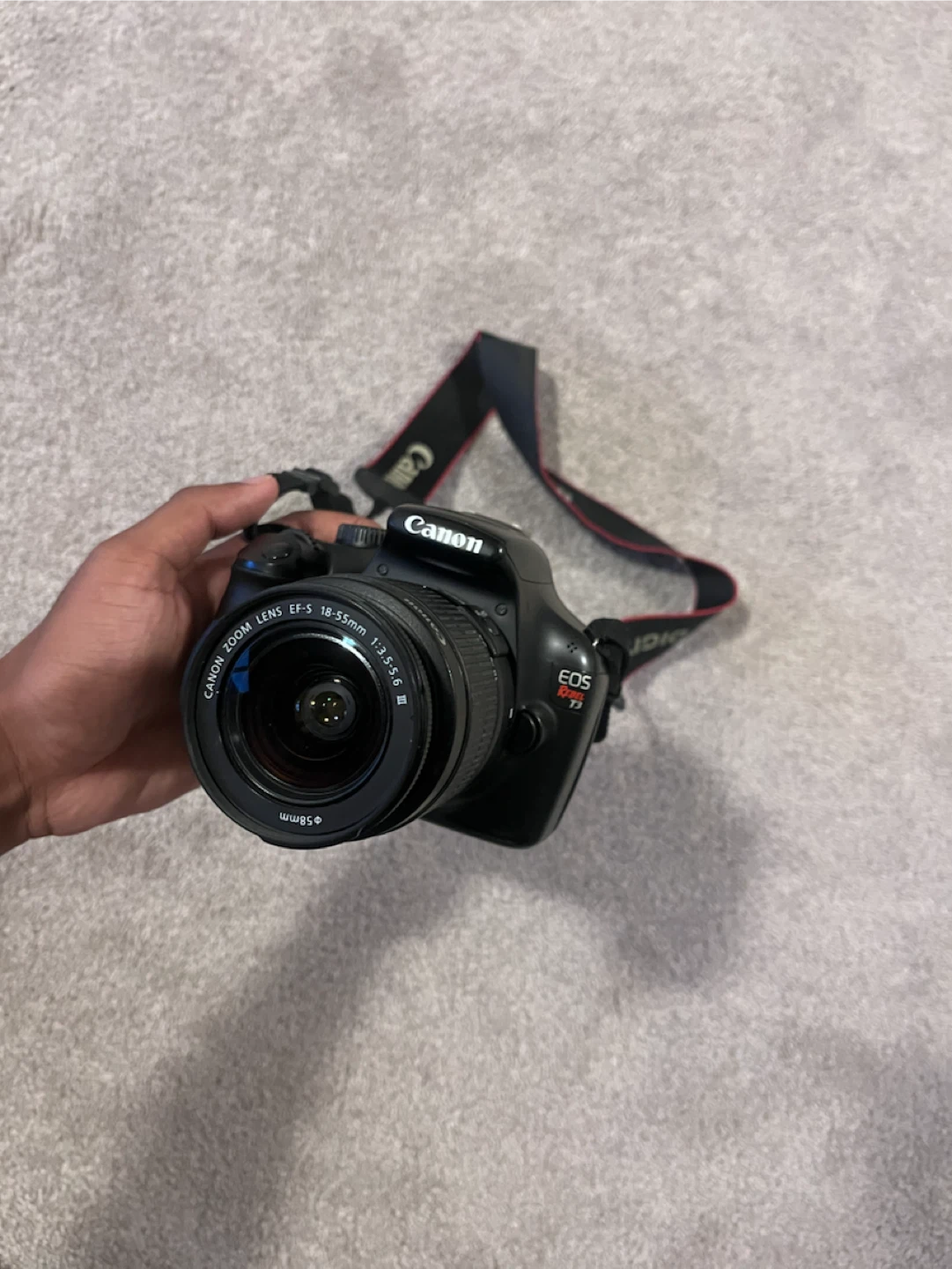 Canon EOS Rebel T7 DSLR Camera with 18-55mm Lens