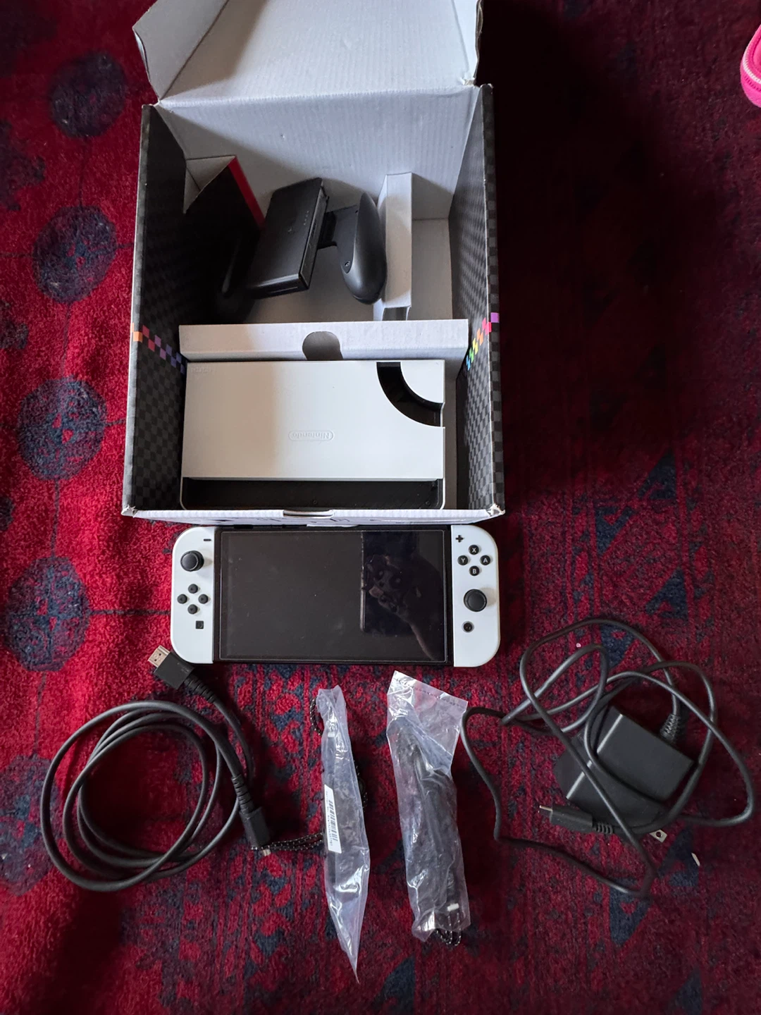 Nintendo Switch Console with SanDisk 512GB microSDXC Card