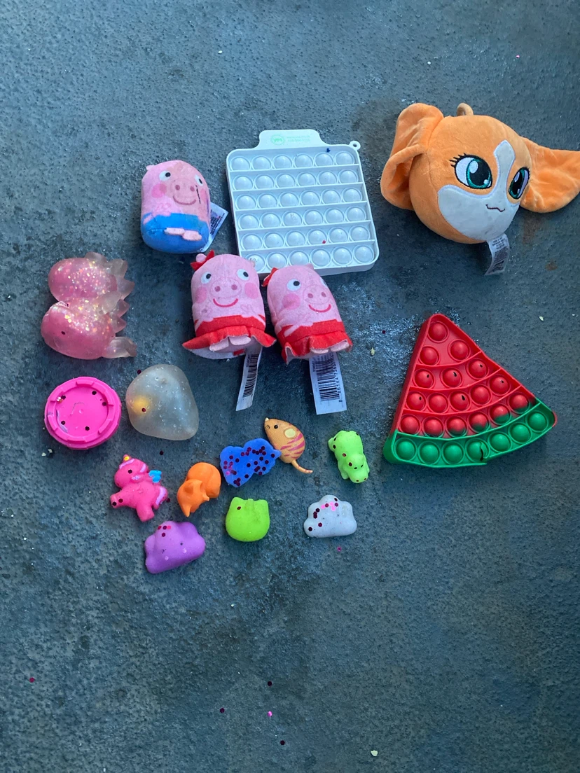 Assorted Fidget Toys and Pop-Its