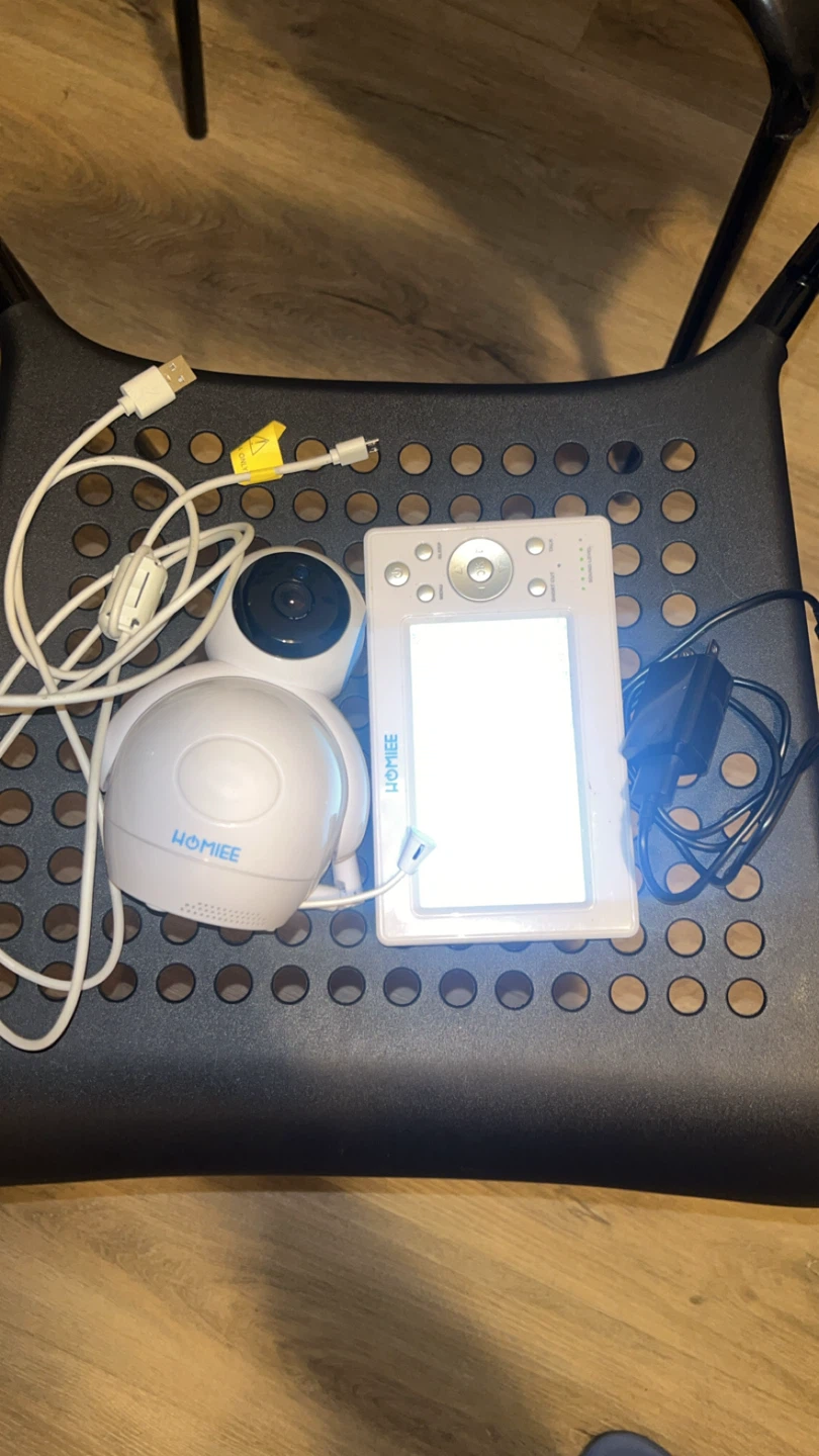 HOMIEE Baby Monitor with Camera and Parent Unit - photo 3