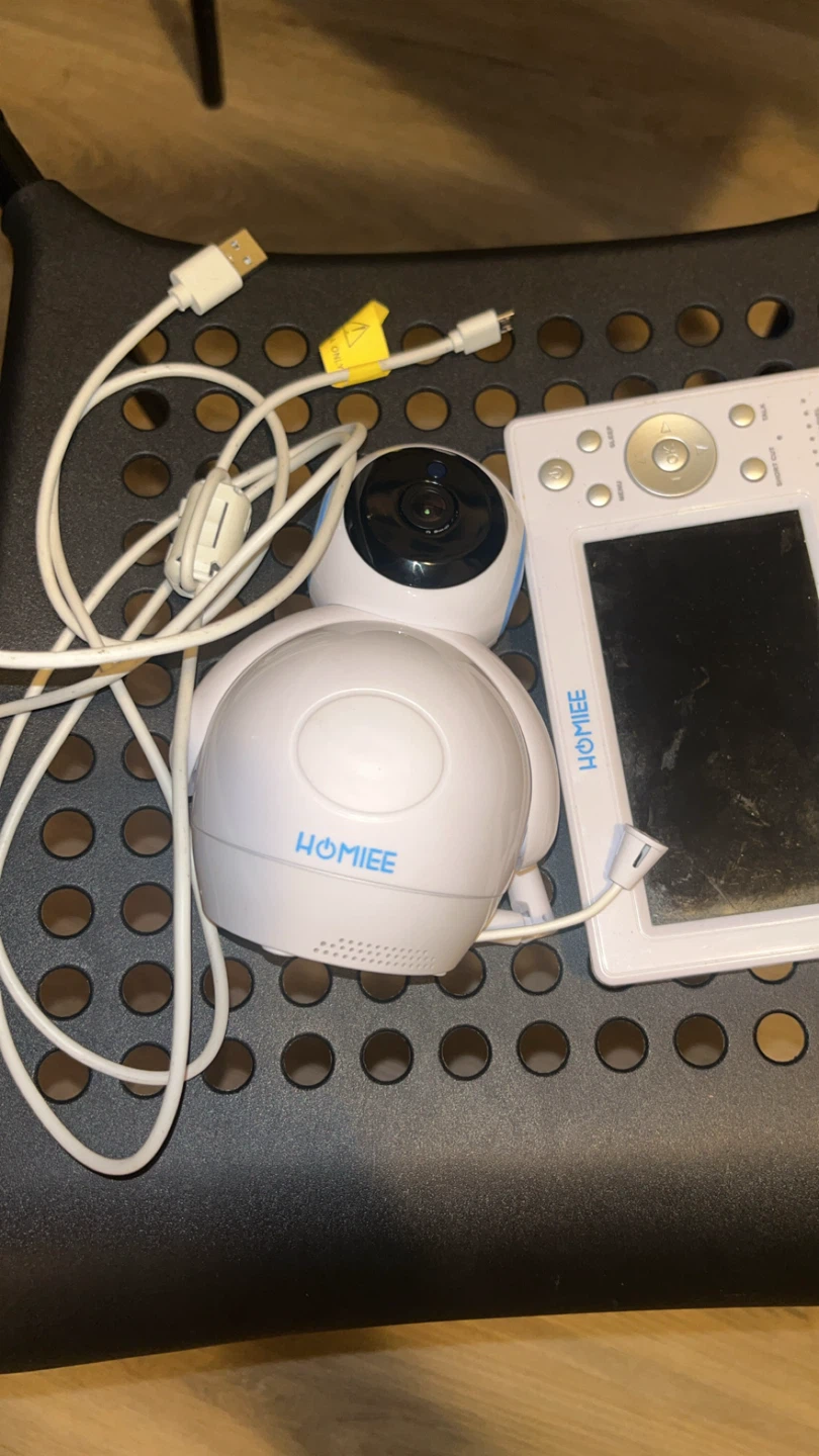 HOMIEE Baby Monitor with Camera and Parent Unit