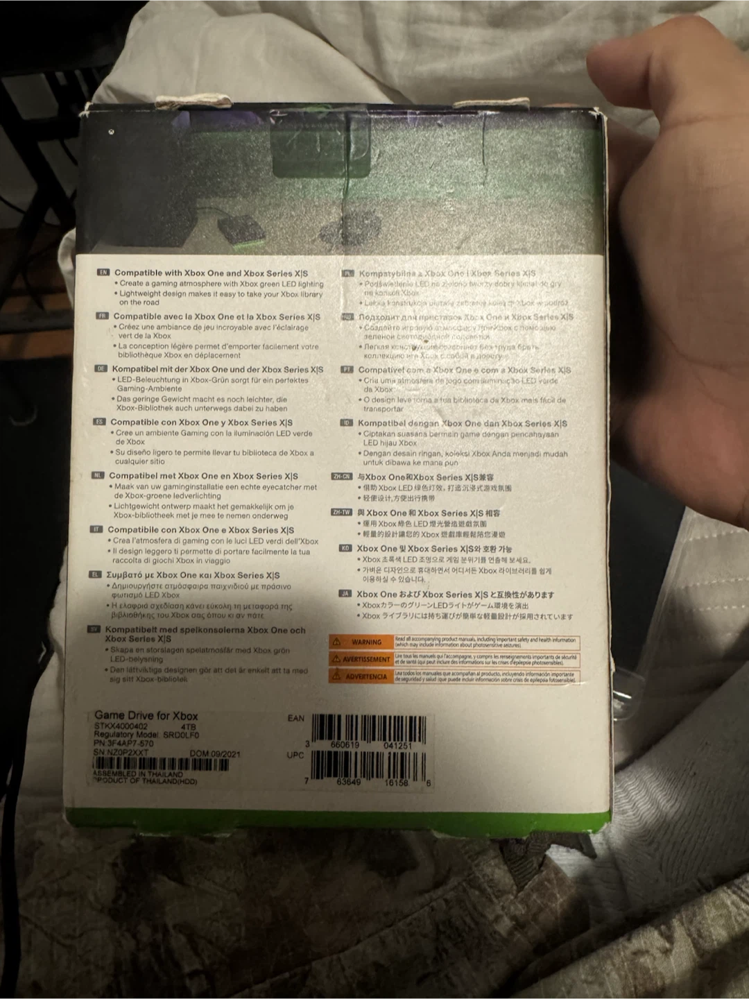 Seagate Gaming 4TB Game Drive for Xbox - photo 3