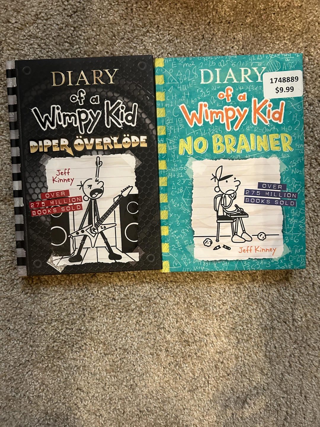 Diary of a wimpy kid book set + both 2 other books - photo 2