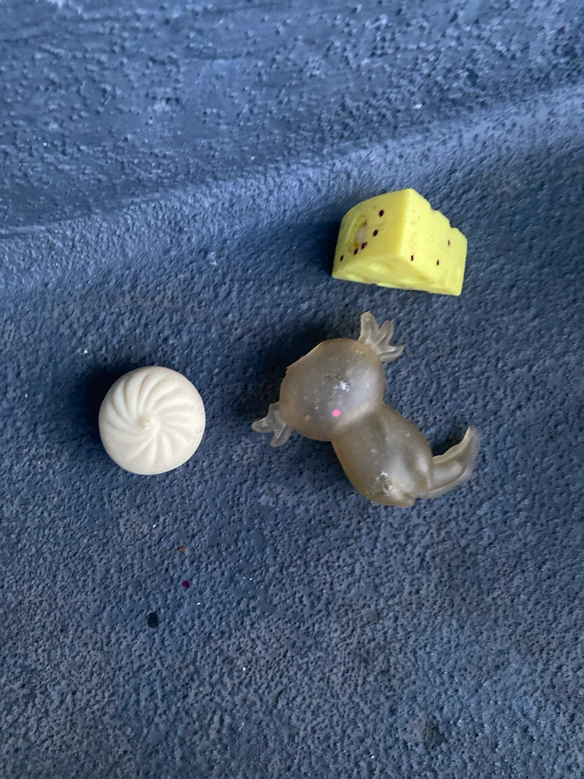 Miniature Food and Figure Set