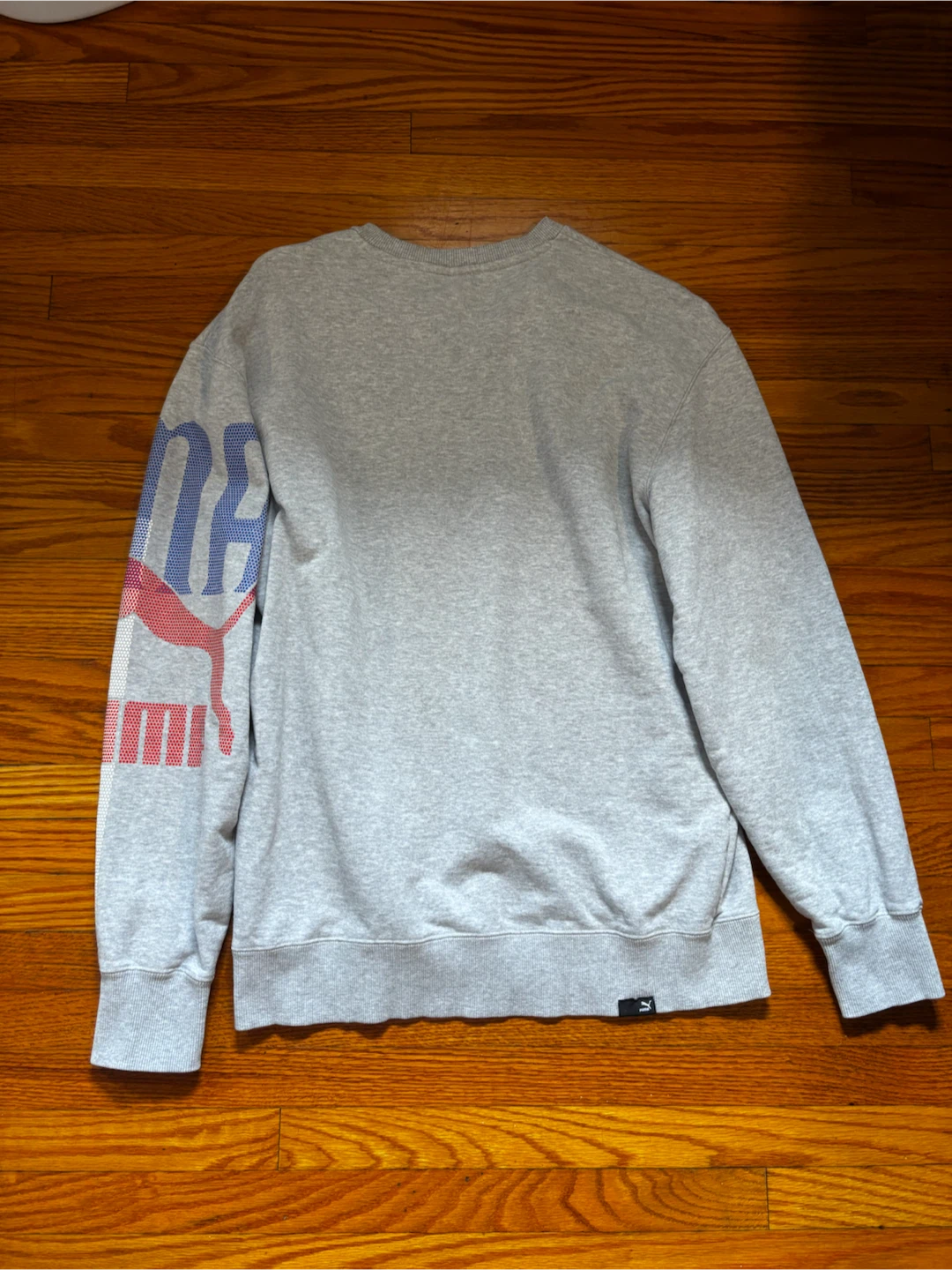 Puma Grey Crewneck Sweatshirt - Size M - photo 4