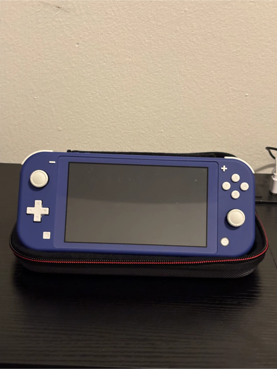 Nintendo Switch Lite Blue w/Carrying Case - photo 2