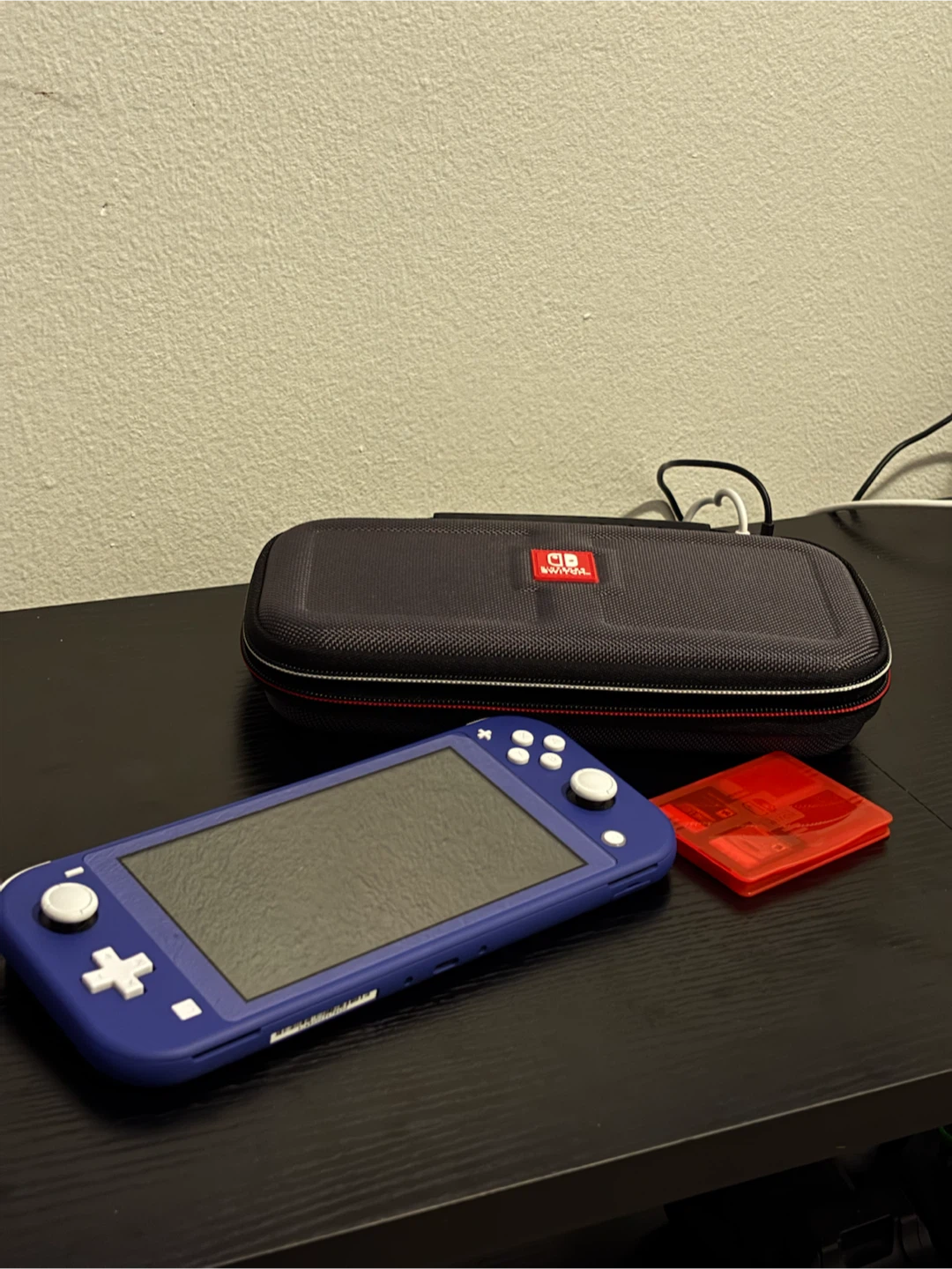 Nintendo Switch Lite Blue w/Carrying Case - photo 3
