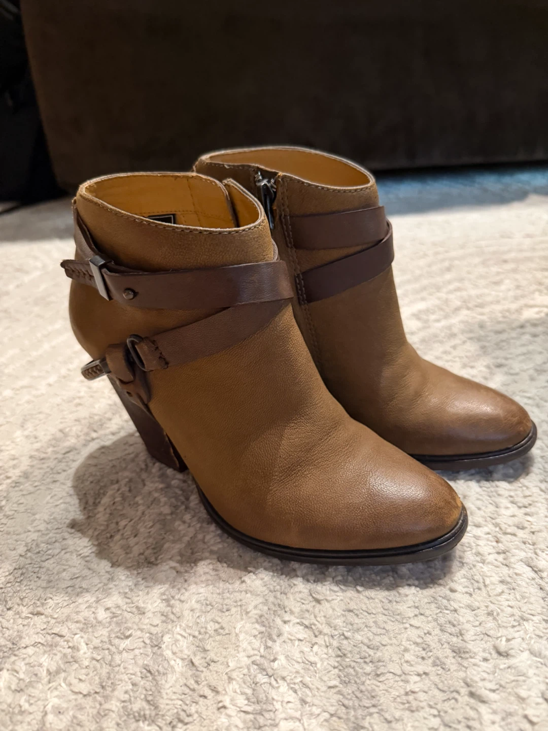 Dolce Vita Brown Western Booties (5)