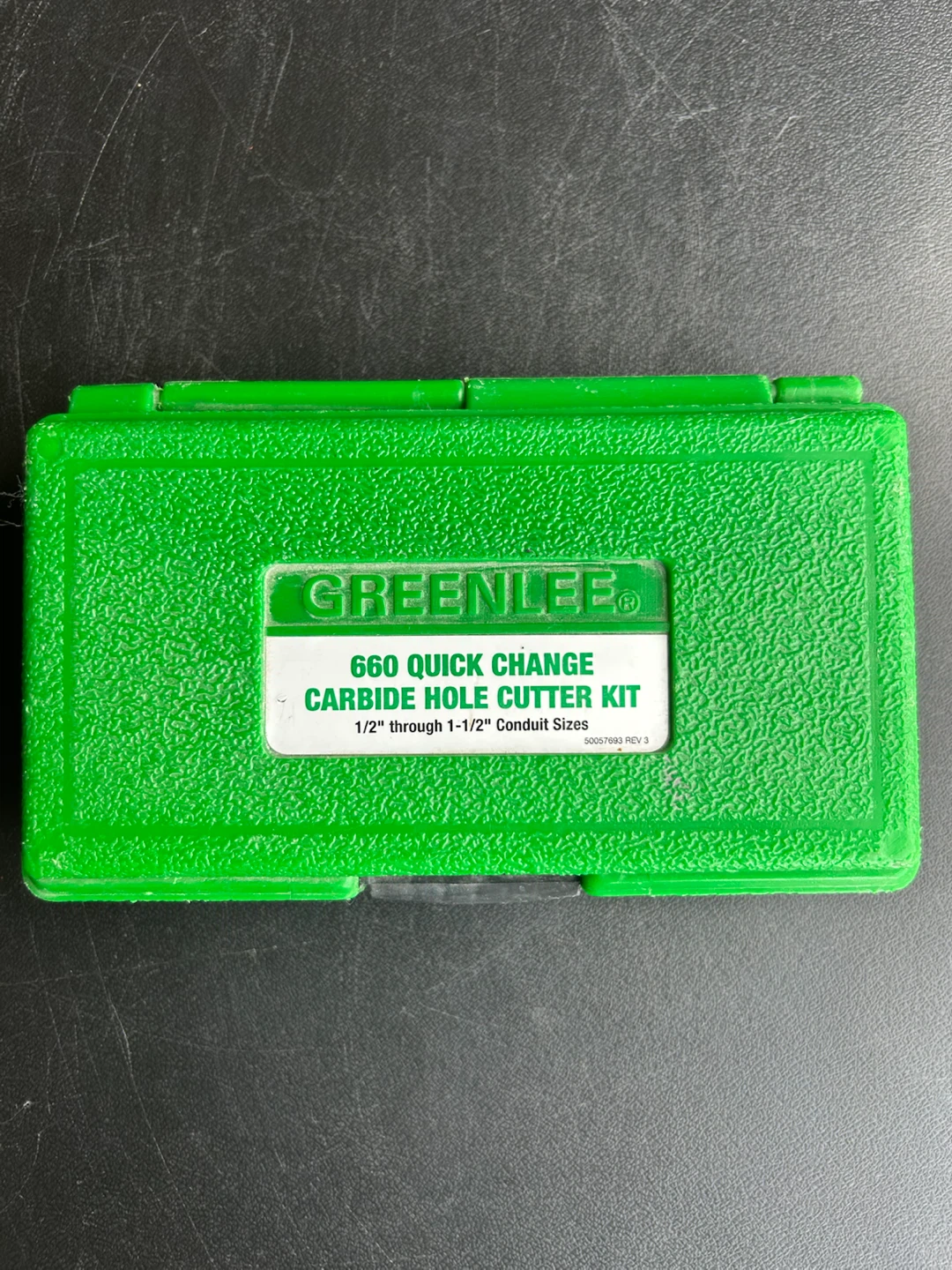 Greenlee 660 Quick-Change Carbide-Tipped Hole Cutter Set