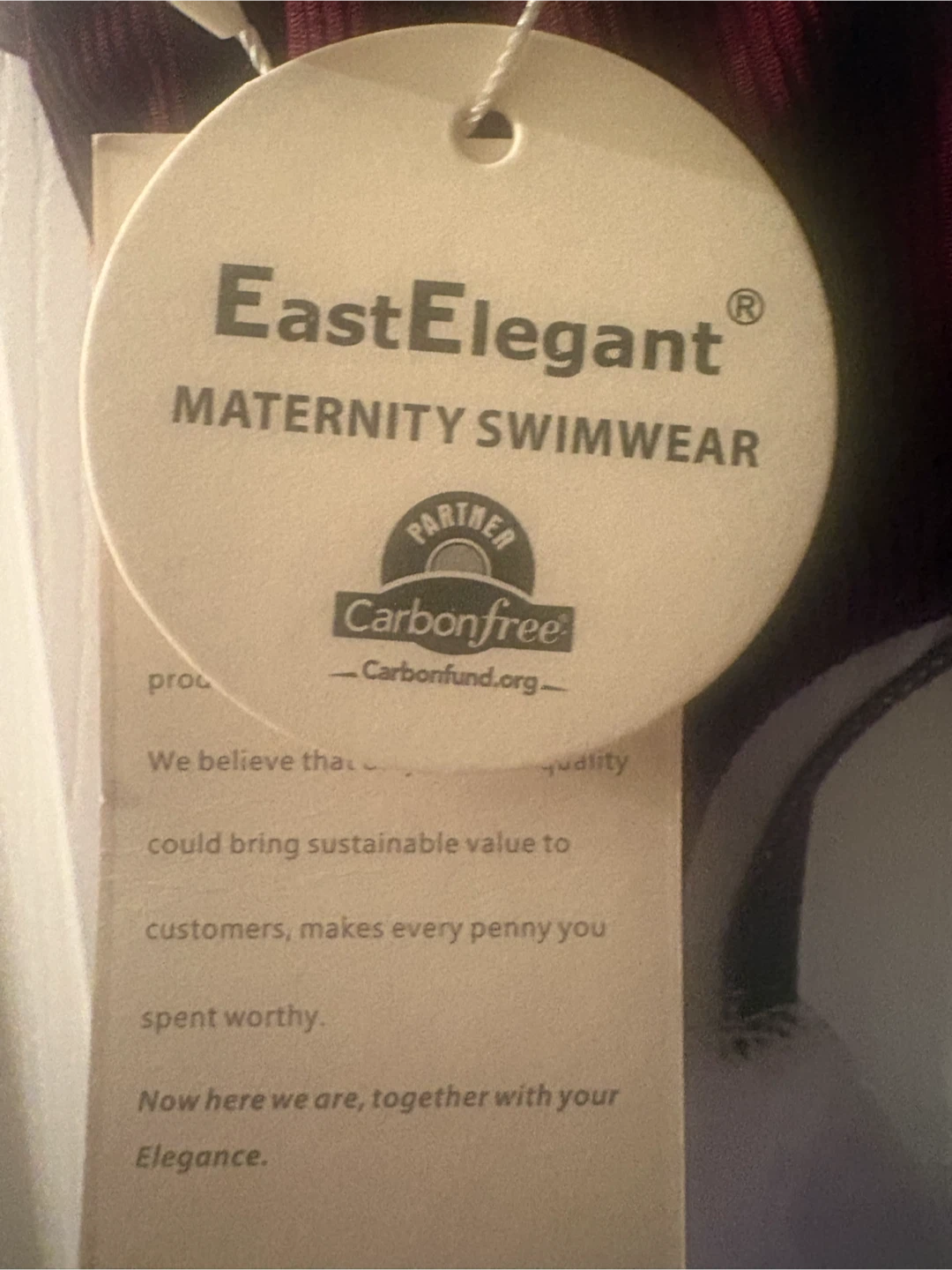EastElegant Maternity Swimwear One-Piece Size S - photo 3