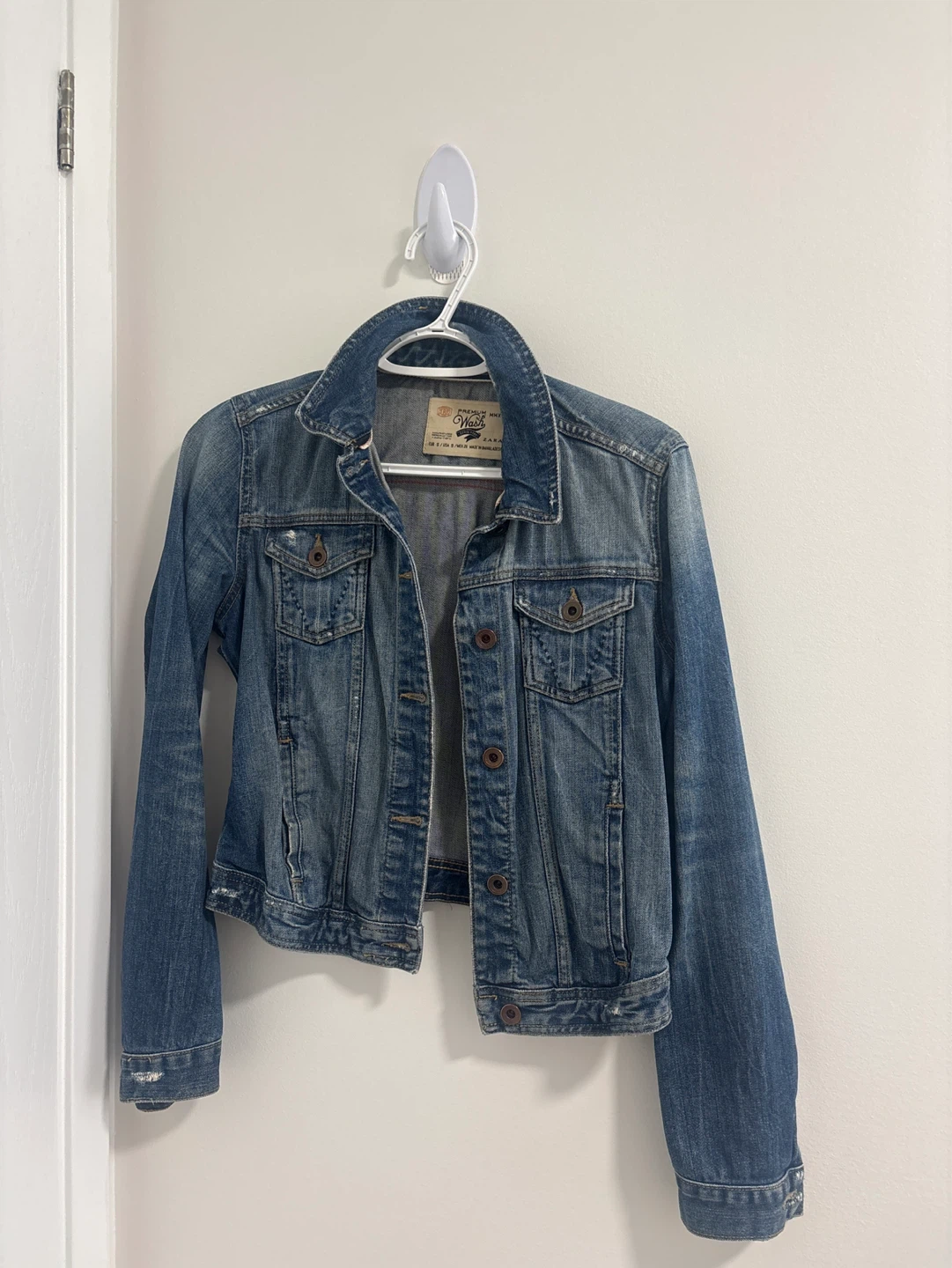 Zara Denim Jacket Size S