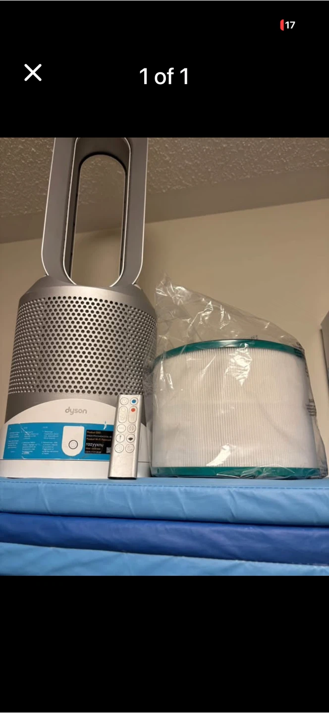 Dyson Air Purifier with Filter and Remote