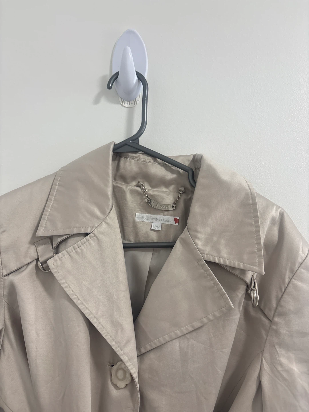 Beige Trench Coat - photo 2