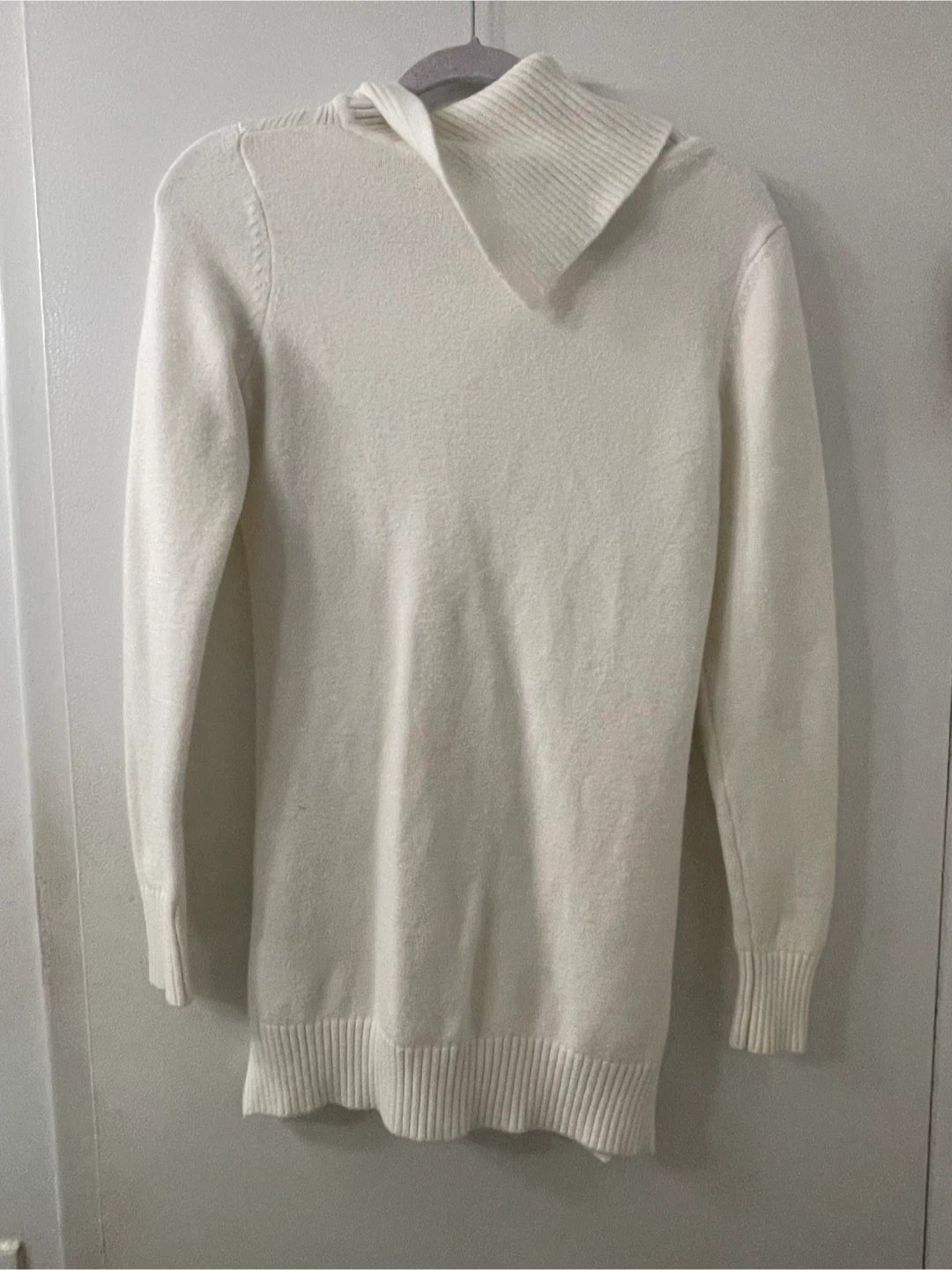 LE CHÂTEAU Women's Cream Sweater Dress - photo 2