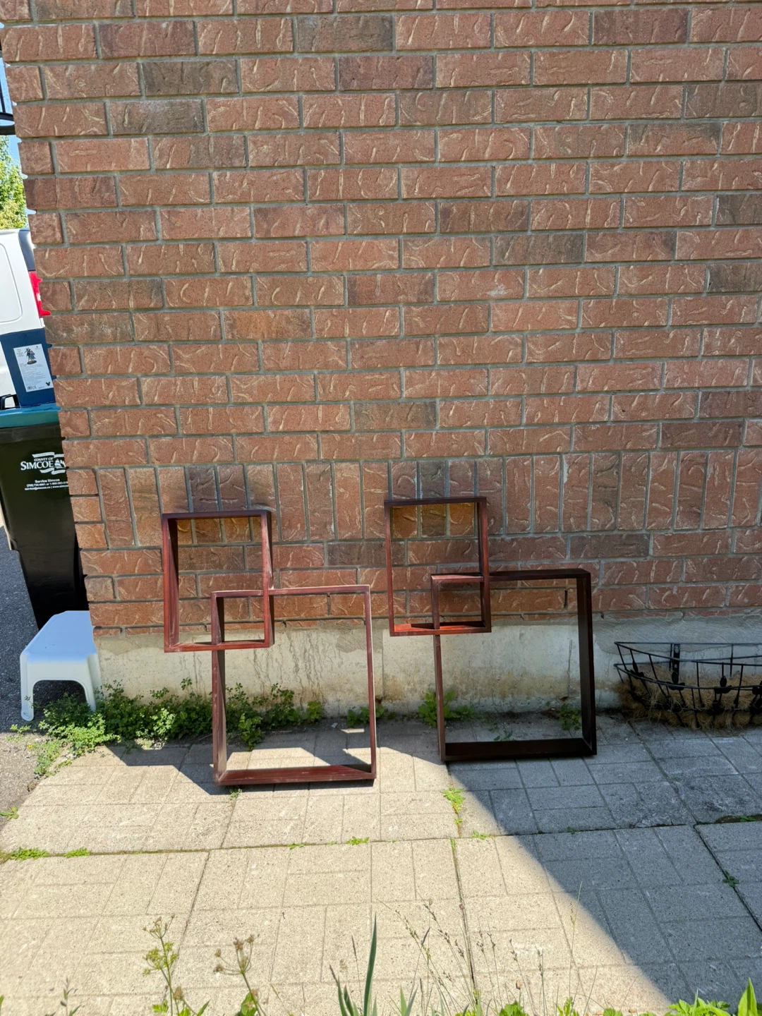 Floating Cube Shelves (Set of 2)