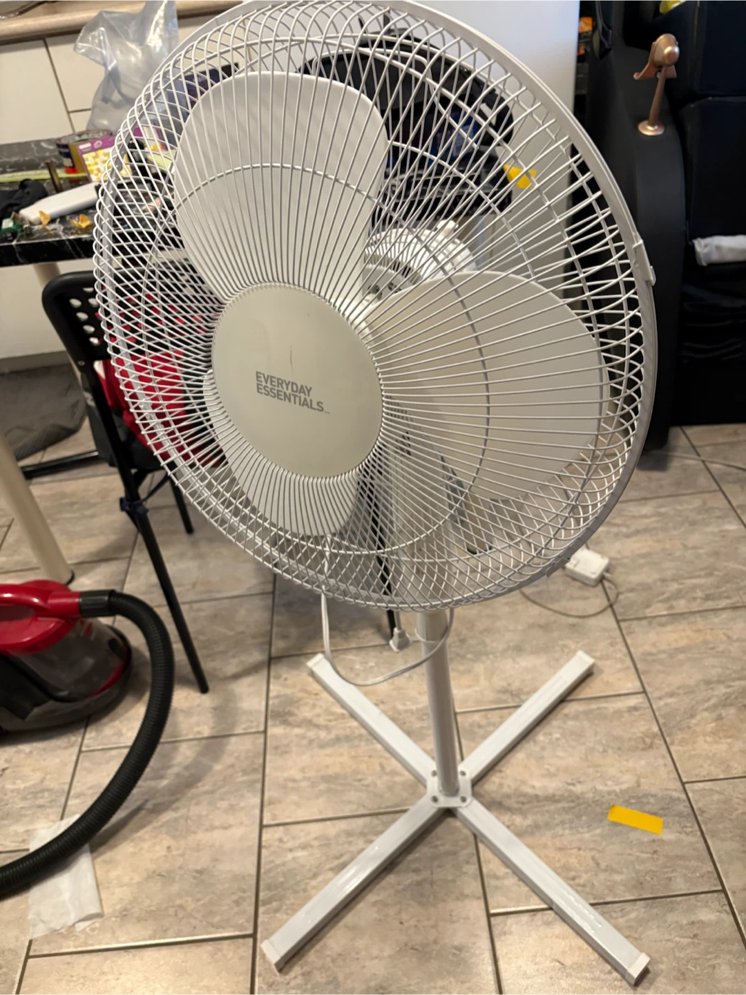Everyday Essentials 16" Oscillating Pedestal Fan