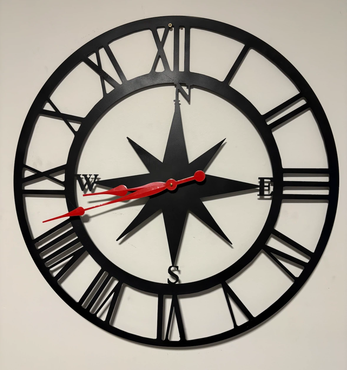 75 cm (30”) Compass Rose Wall Clock